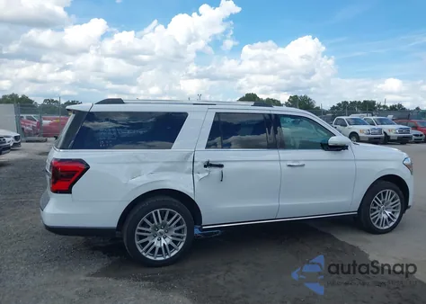 2024 Ford Expedition Limited Max z USA, uszkodzony, nr VIN 1FMJK2A85REA42786